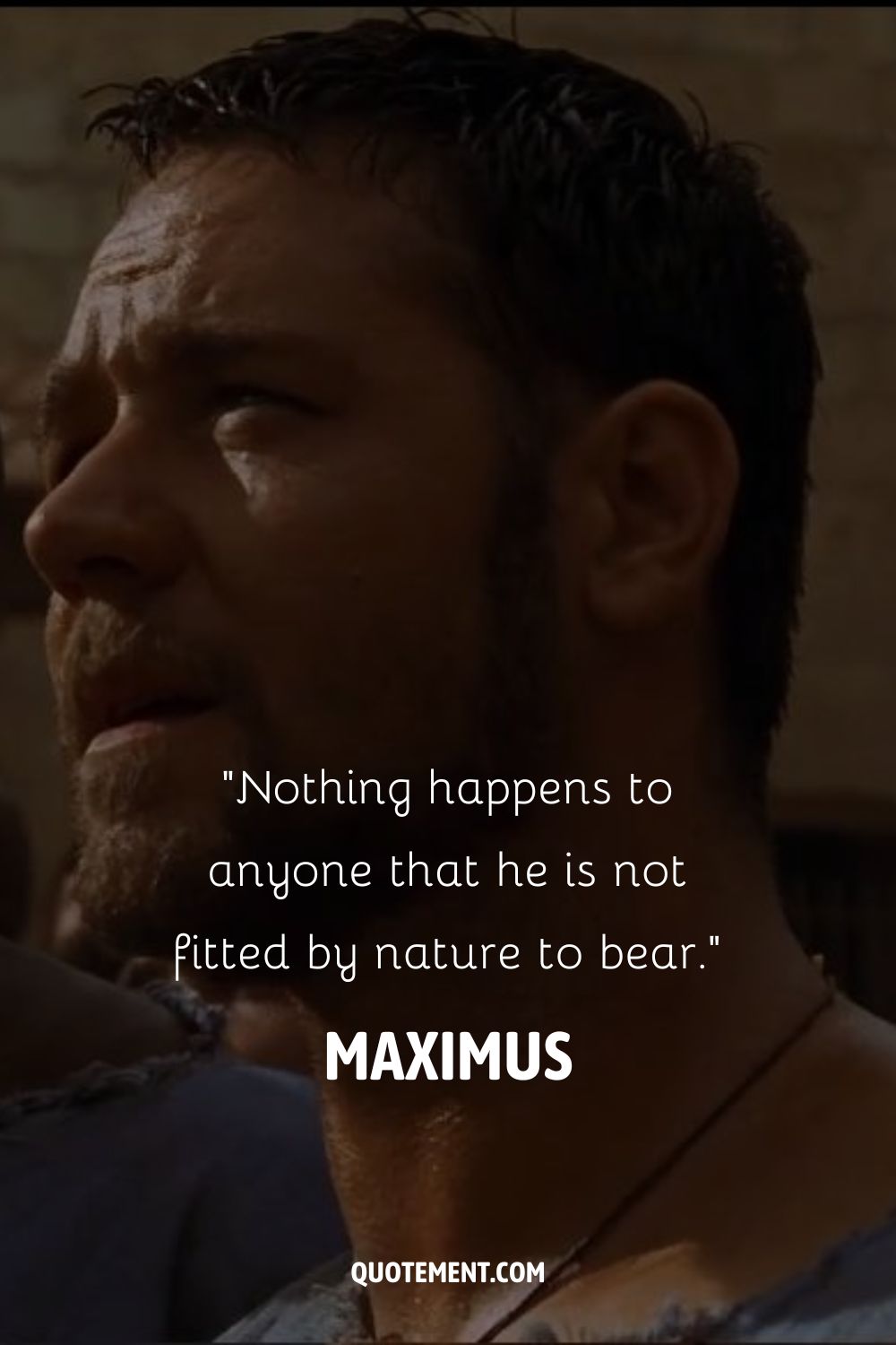 Russell Crowe's unforgettable Gladiator performance.